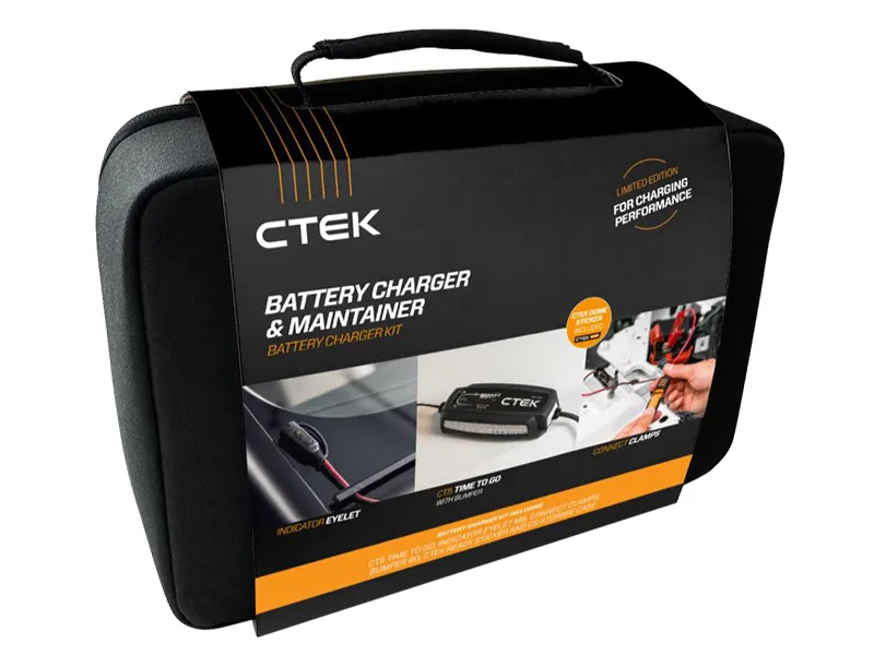 CTEK TIME TO GO Automatinis Akumuliatorių Įkroviklis CT5 su Indikacija IP65 - Attēls 5