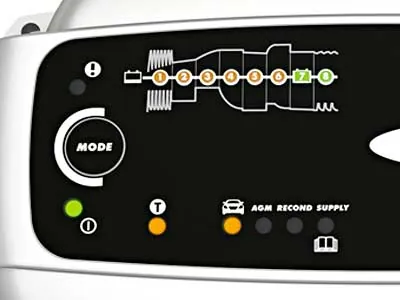 CTEK MXS 10 Automatinis Akumuliatorių Įkroviklis 12V 20-200Ah IP65 - Attēls 3
