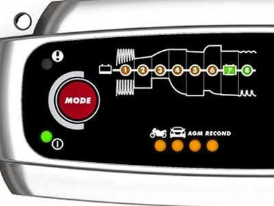 CTEK MXS 5.0 Automatinis Akumuliatorių Įkroviklis 12V IP65 - Attēls 3