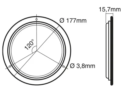 Autoline LED Salono Apšvietimas | 39 LED 12-24V | Itin Plonas | 2594lm Ultra Ryškumas | 200mm Laidas - Attēls 3