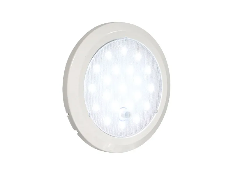 LED salono šviestuvas su judesio jutikliu Ø160mm, 12/24V, 704lm - Attēls 2