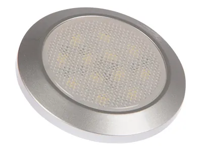 LED Salono Apšvietimas - Dviejų Režimų Apvalus LED Šviestuvas 12V, 120+60lm, ø69mm