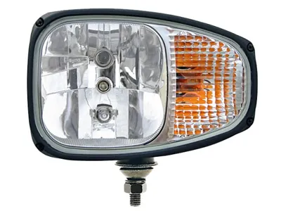 HELLA Combi 220 Priekinis Žibintas, Kairės Pusės, H7/H3 Lemputės, 24V, su Deutsch 6-pin Jungtimi