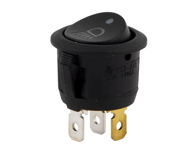 C-PWR darbo žibinto jungiklis ON-OFF 12V 20A, Ø20mm - Ledbarzibintai.lt