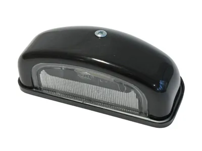 HELLA Numerio Apšvietimo Lemputė - Juodas SV8.5 Tvirtinimas, 72mm Varžtų Atstumo