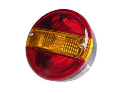 HELLA 2-kamerinis galinis žibintas su stabdžio, posūkio ir numerio apšvietimo funkcijomis, BA15s jungtimi