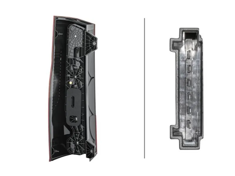Kombinuotas galinis žibintas 12V - Universalus LED ir lempinis galinių šviesų rinkinys (ECE, CCC sertifikuotas) - Attēls 2