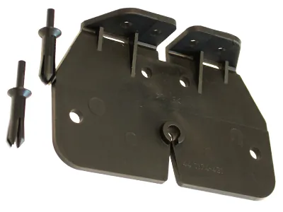 TALMU Corner fastener - Kampinis tvirtinimo elementas žibintams, varžtų tarpas 90 mm