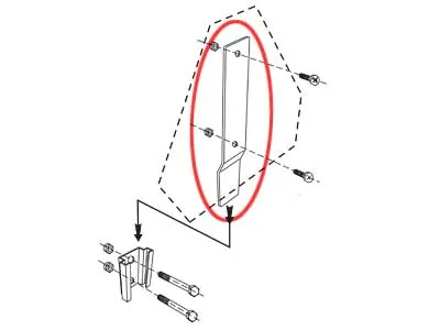 Lėtų Transporto Priemonių Ženklo Laikiklis - Saugos Elementas Specialiems Ūkio Transporto Priemonėms - Attēls 2