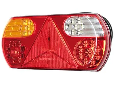 LED Galinis Kairės Pusės Kombinuotas Žibintas, IP67, 10-30V, ECE/EMC Sertifikuotas