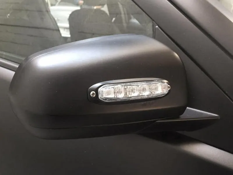 LED Horizontalus Įspėjamasis Žibintas 40-X6 - 180° Apšvietimo Kampas, 6 PowerLED, ECE R65, ECE R10 Sertifikatai, 12-24V - Attēls 4