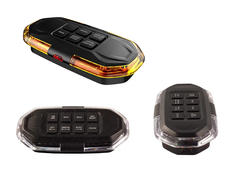 Radiant LED Švyturėlis su 12 mirksėjimo režimų, ECE R65, 10-30V, IP67 - Attēls 2