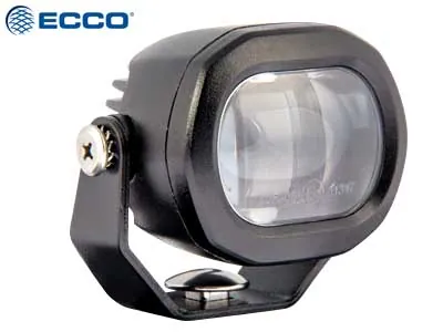 ECCO LED Įspėjamasis Darbinis Žibintas su Aliuminio Rėmu R10