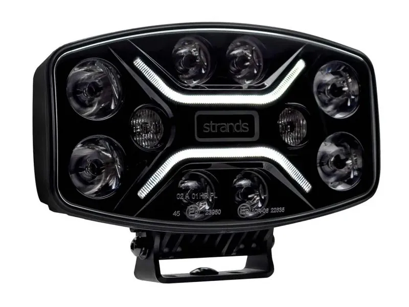 STRANDS Dark Knight Insane LED Bar Žibintas su Įspėjimo Funkcija 10500lm - Attēls 3