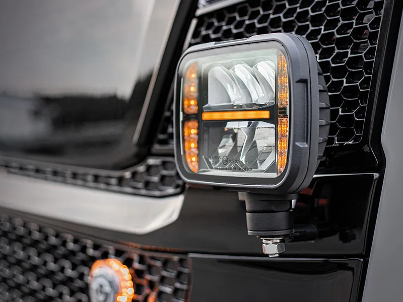 STRANDS ALASKA SNOW PLOW LED Žibintas su Šildomu Lęšiu, 9-32V, 6000K, ECE Sertifikuotas - Attēls 6