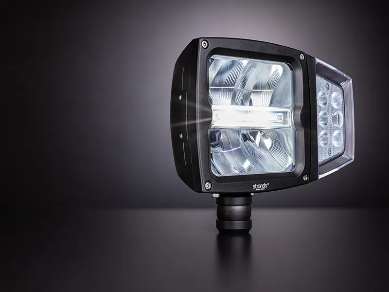 STRANDS Sniego valytuvo žibintas su šildomu lęšiu | 10-30V | 5500K | ECE R112/R7/R6 - Attēls 6