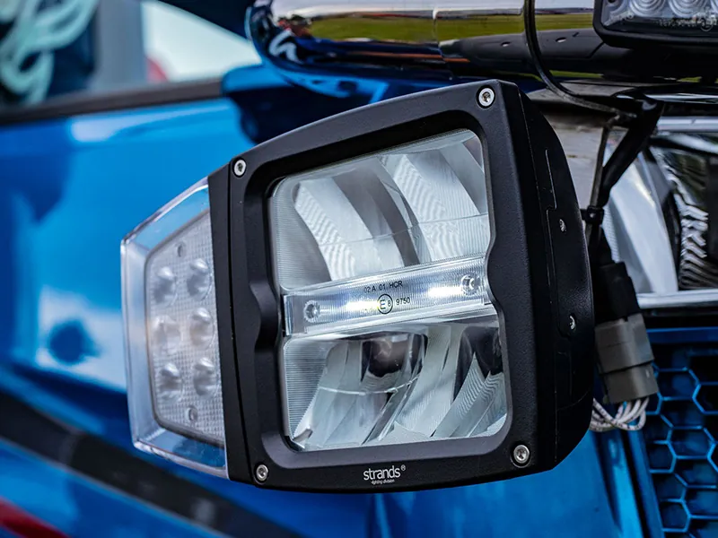 STRANDS Sniego valytuvo žibintas su šildomu lęšiu | 10-30V | 5500K | ECE R112/R7/R6 - Attēls 7