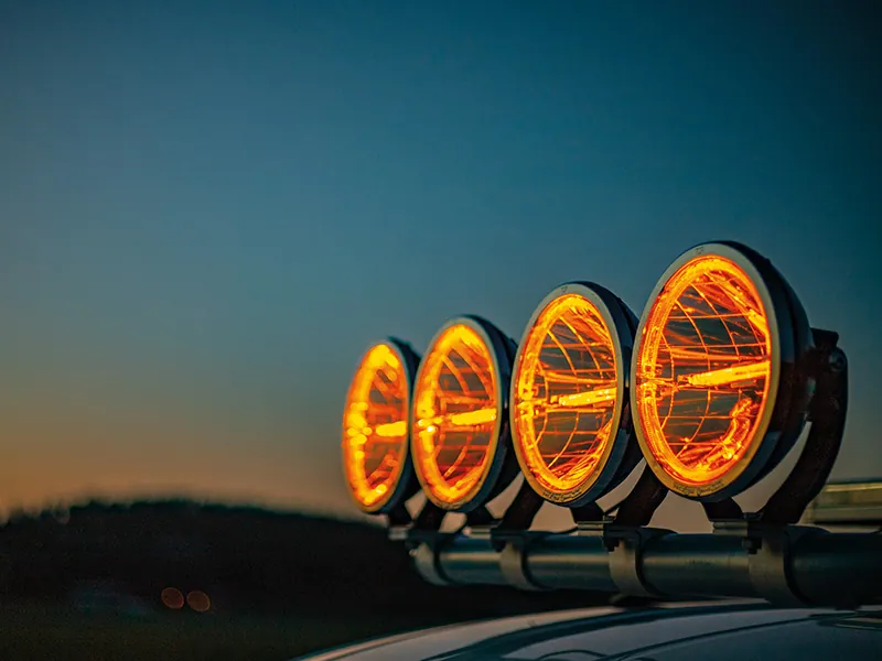 STRANDS AMBASSADOR LED Žibintas 9" 5535lm su Pozicijos Šviesa - Attēls 6