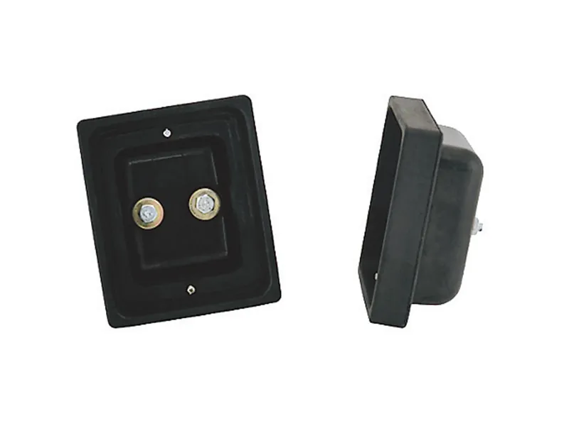 STRANDS Guminis Korpusas LED Žibintams - IZE LED serijos žibintų laikiklis, 130x155x43mm, 36 mėn. garantija