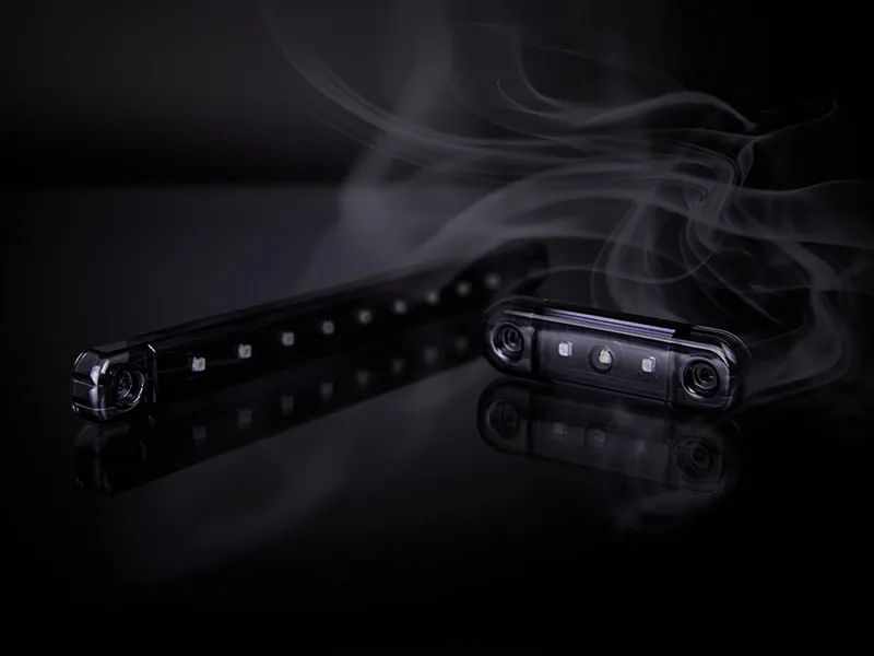 STRANDS DARK KNIGHT SLIM POSITION LIGHT 3 LED - Vandeniui Atsparus Pozicinis Žibintas (12-24V, ECE R7 sertifikuotas) - Attēls 4