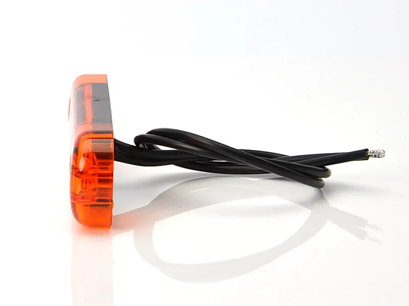 STRANDS Side marker slim - Kompaktiškas 12 LED galingas šoninis žibintas, 9-36V, ECE R7/R91/R10 - Attēls 4