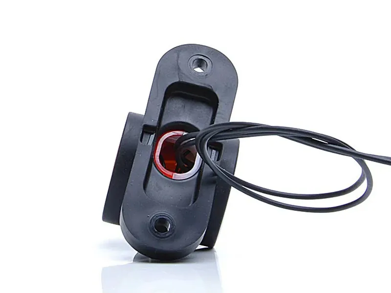 STRANDS Guminis tiesus LED gabaritinis žibintas, Baltas/Oranžinis/Raudonas, 12-24V, ECE R7.R91 patvirtintas - Attēls 3