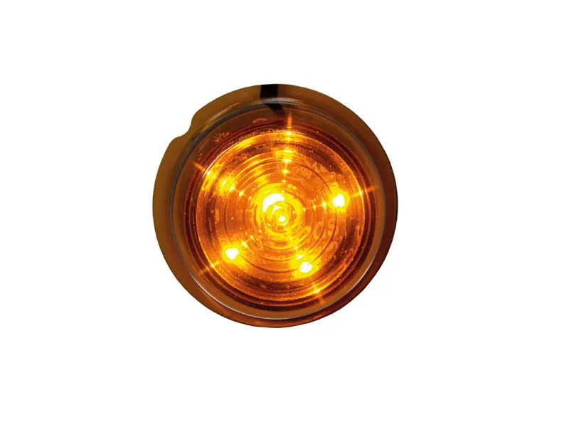 Strands Viking Side mark oranžinis šoninis žibintas | 6 LED | 12-24V | ECE R91