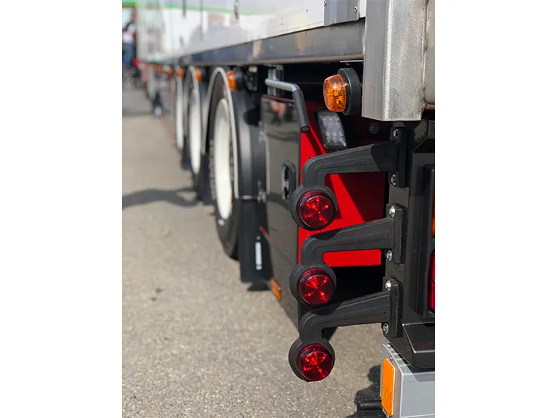 Strands Viking Raudonos Spalvos Gabaritinis Žibintas - 6 LED, 12-24V, ECE R7/R10 Sertifikuotas - Attēls 2