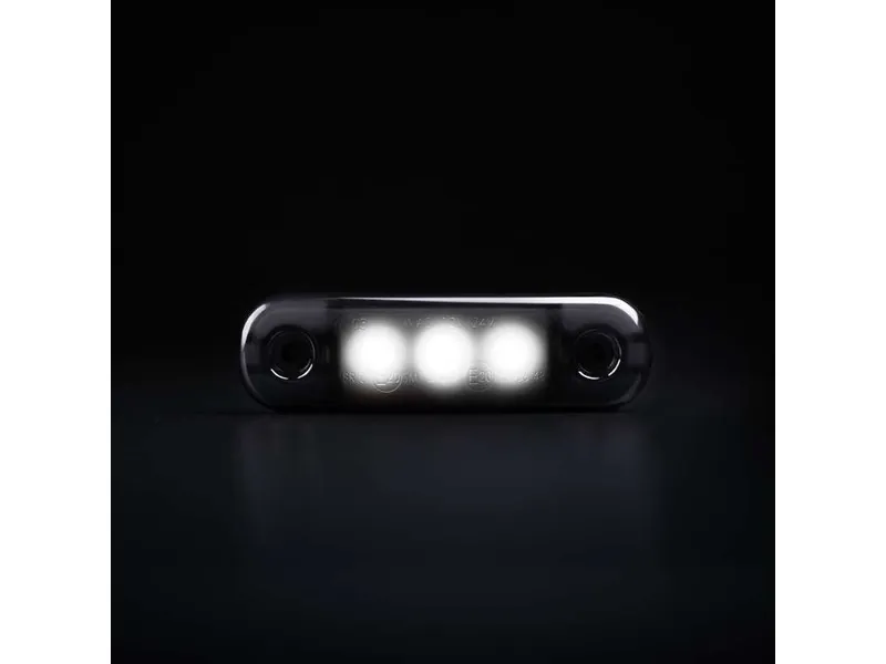 STRANDS DARK KNIGHT SUPER DARK SLIM Priekinės padėties žibintas, 10-32V, 5700K, ECE R148/R10