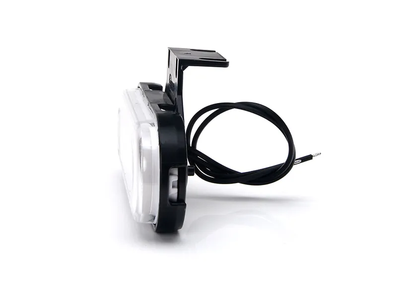 Strands Position Light White LED - Universalus Gabaritinis Žibintas, 12-24V su ECE R7, R3, R10 Sertifikatais - Attēls 2