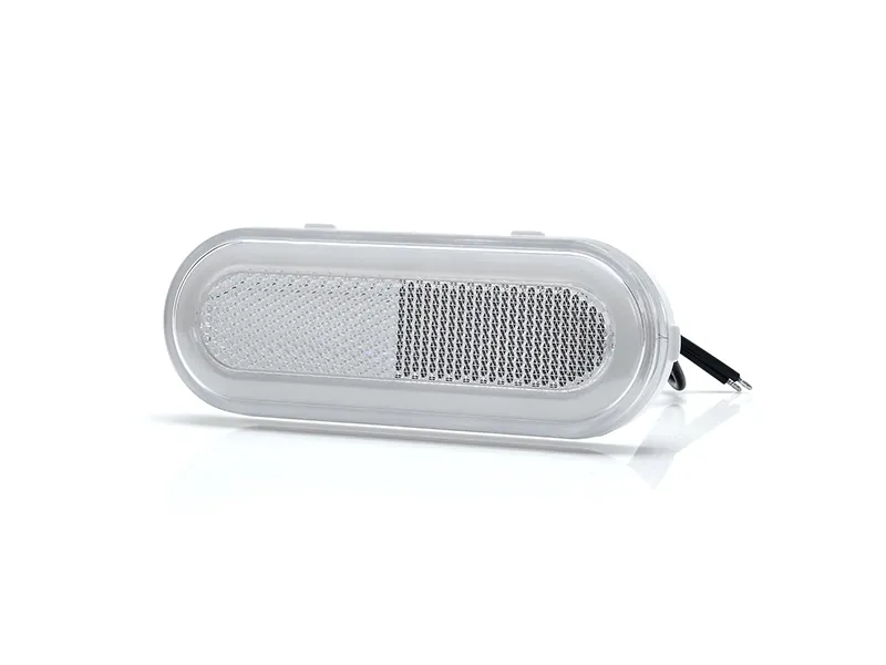 Strands Position Light White LED - Universalus Gabaritinis Žibintas, 12-24V su ECE R7, R3, R10 Sertifikatais - Attēls 3