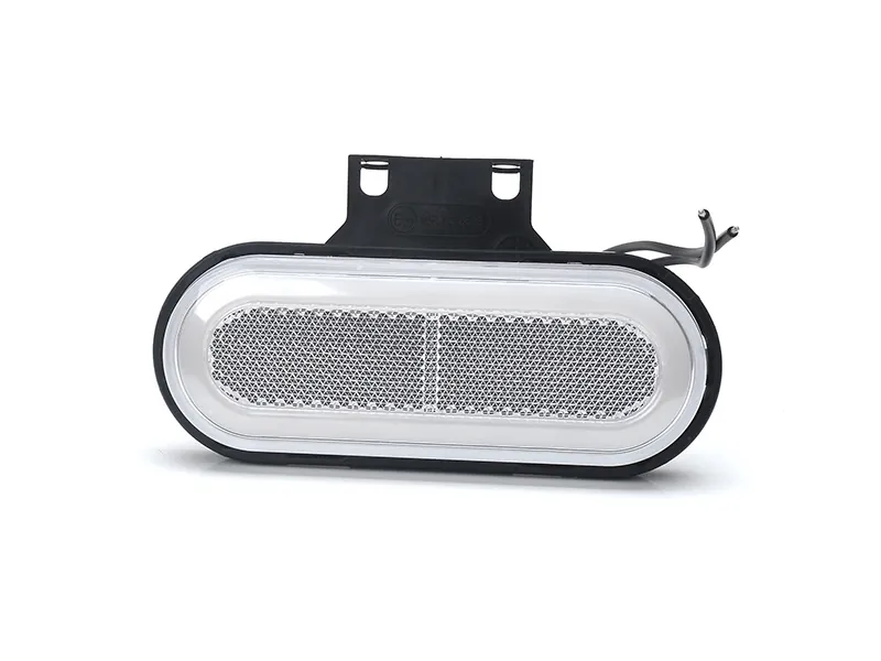 Strands Position Light White LED - Universalus Gabaritinis Žibintas, 12-24V su ECE R7, R3, R10 Sertifikatais - Attēls 6