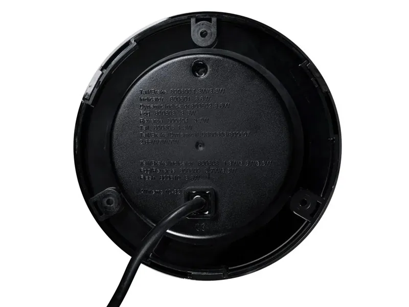 STRANDS DARK KNIGHT IZE LED galinis kombinuotas žibintas - stabdymo/posūkio funkcijos, 10-30V, ECE patvirtintas - Attēls 4