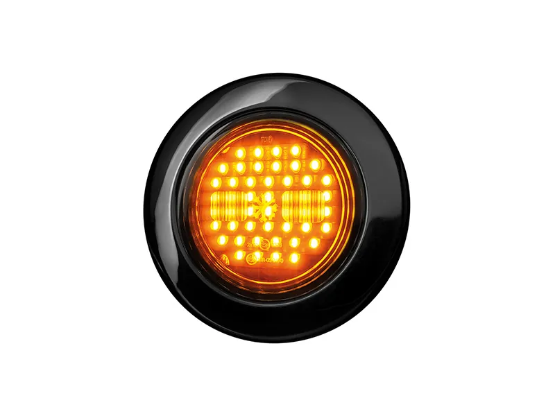 STRANDS DARK KNIGHT IZE LED Gintarinės spalvos žibintas, 10-30V, ECE R6/R10 sertifikuotas - Attēls 2