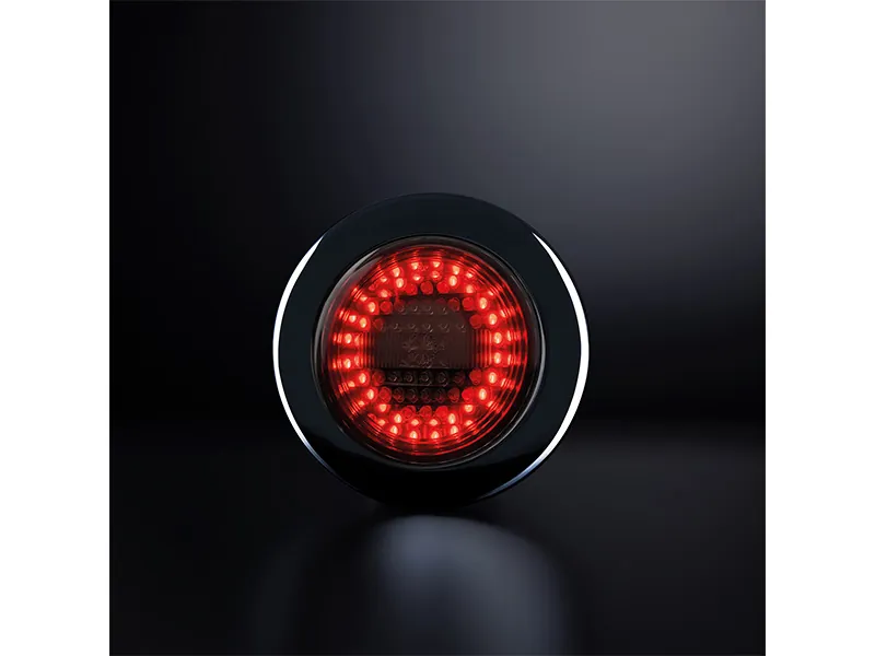 STRANDS DARK KNIGHT IZE LED Atbulinės Eigos ir Rūko Žibintas - 10-30V, ECE R23/R38/R10 Sertifikuotas