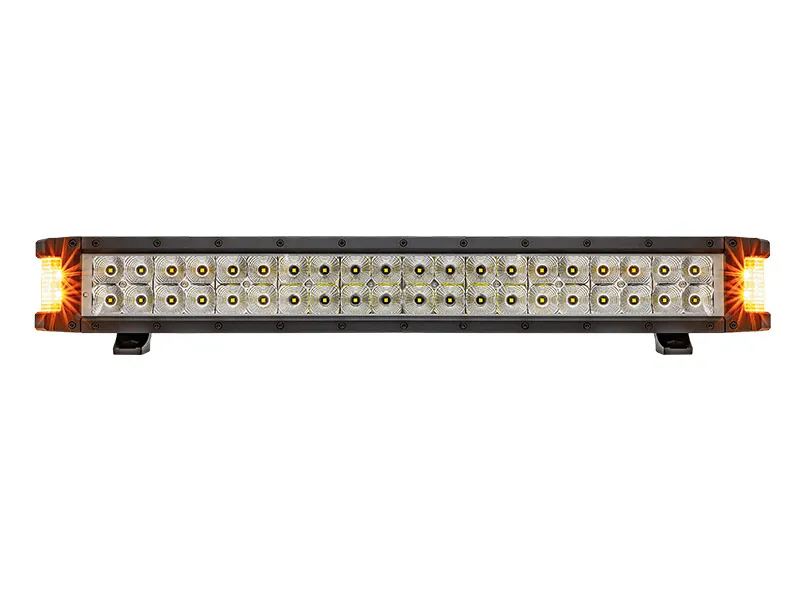 STRANDS YETI Side Shooter LED Bar 24" - Kombinuotas Darbinis/Įspėjamasis Žibintas, 12320lm, 9-32V, ECE R10