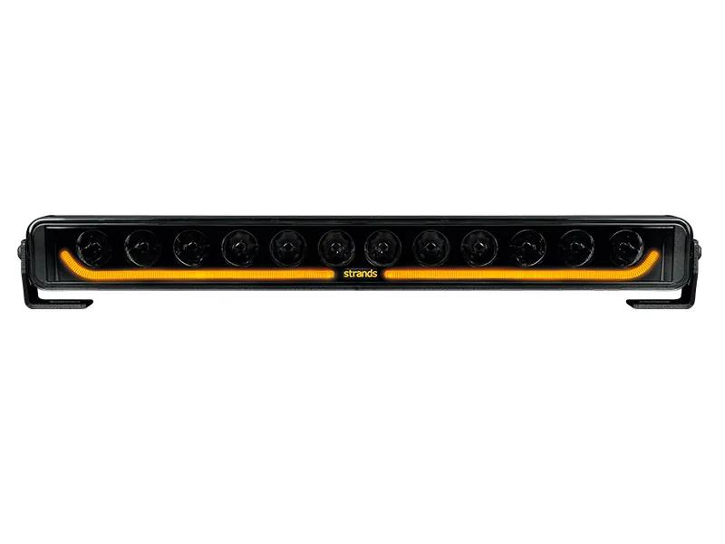STRANDS DARK KNIGHT IDENTITY 20" LED BAR - 12000lm, 9-36V, ECE patvirtintas, 520mm darbinis žibintas