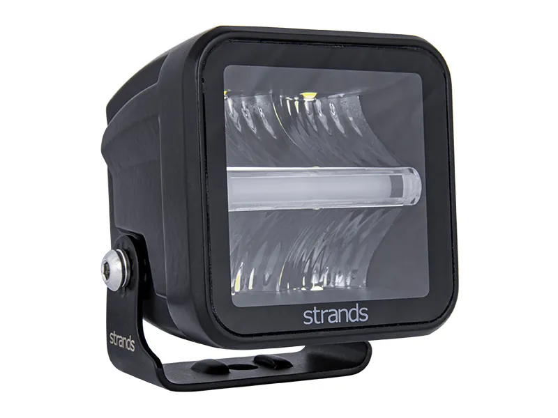 STRANDS SIBERIA QB QUBE LED Darbinis Žibintas 4800lm 9-32V ECE R10 Sertifikuotas - Attēls 2