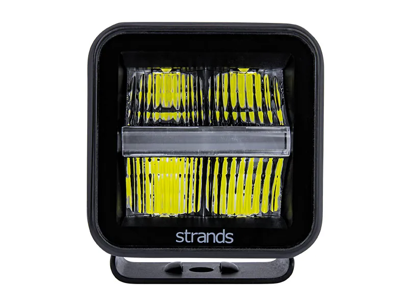 STRANDS SIBERIA QB QUBE LED Darbinis Žibintas 4800lm 9-32V ECE R10 Sertifikuotas - Attēls 3