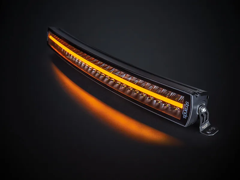 STRANDS SIBERIA DRC 42" - Dviejų eilių lenktas LED žibintų baras, 32000lm, 10-40V, ECE R10 - Attēls 3