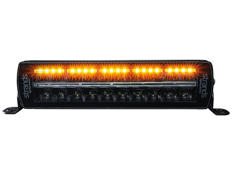 STRANDS SIBERIA NG DR 12" - Galingas LED žibintas su įspėjamąja funkcija, 8000lm, 9-35V, ECE patvirtintas