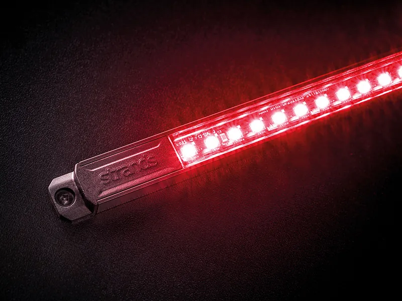 STRANDS INTERIOR LIGHT-RED 505mm - Vidinis Raudonas Apšvietimas (9-32V, 350lm)