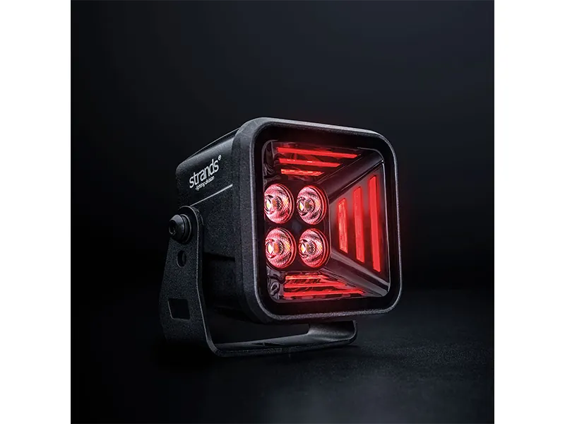 STRANDS DARK KNIGHT FORTEX WORK Darbinis LED Žibintas - 9-36V, 3900lm, ECE R10 Sertifikuotas