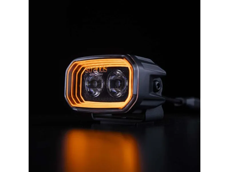 STRANDS FOR9T LIGHT POD - Galingas darbinis žibintas su 4500lm, 10-48V, baltomis ir gintaro pozicijos šviesomis