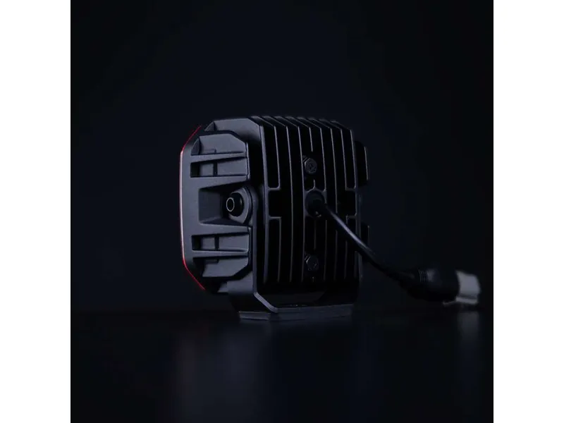 STRANDS FOR9T NO-GLARE Darbinis žibintas su raudonos ir gintarinės spalvos poziciniu apšvietimu, 7200lm, 10-48V, ECE R10 - Attēls 5