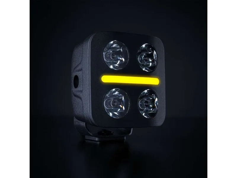 STRANDS NUUK D-LINE QB 3W/3.2W Darbinis Šviestuvas su Balta/Geltona Pozicine Šviesa, 10-32V, 3500lm