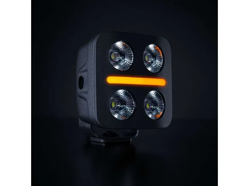 STRANDS NUUK D-LINE QB Darbinis žibintas su raudona/gintarinė pozicijos šviesa, 10-32V, 2920lm, ECE R10