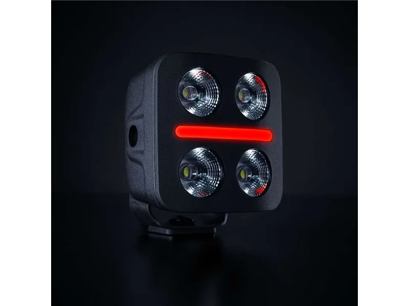 STRANDS NUUK D-LINE QB Darbinis žibintas su raudona/gintarinė pozicijos šviesa, 10-32V, 2920lm, ECE R10 - Attēls 2