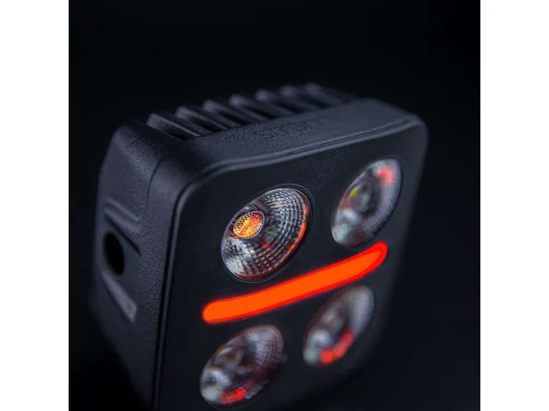 STRANDS NUUK D-LINE QB Darbinis žibintas su raudona/gintarinė pozicijos šviesa, 10-32V, 2920lm, ECE R10 - Attēls 4