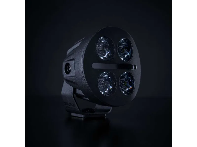 STRANDS NUUK D-LINE MC Vairavimo Žibintas su Balta ir Geltona Pozicine Šviesa, 10-32V, 2540lm, 276m - Attēls 3